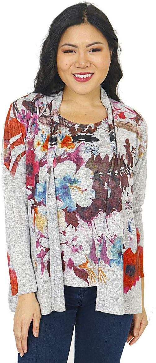 Women’s Cardigan and Matching Tank Top Set