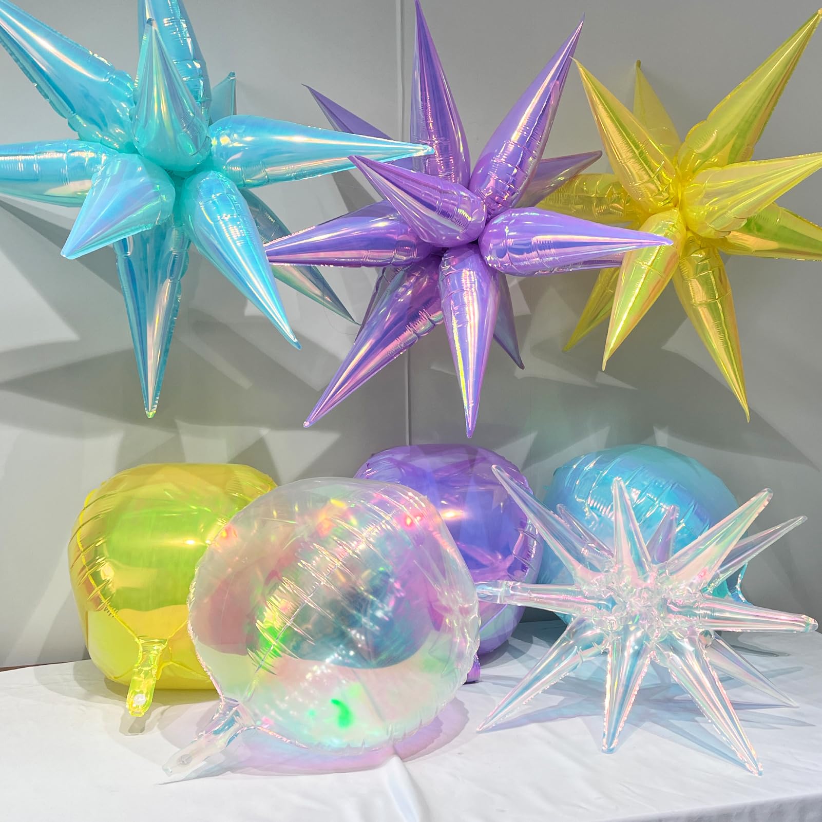 Amazon.com: CYMYLAR 22Inch Iridescent purple 4D Sphere balloons