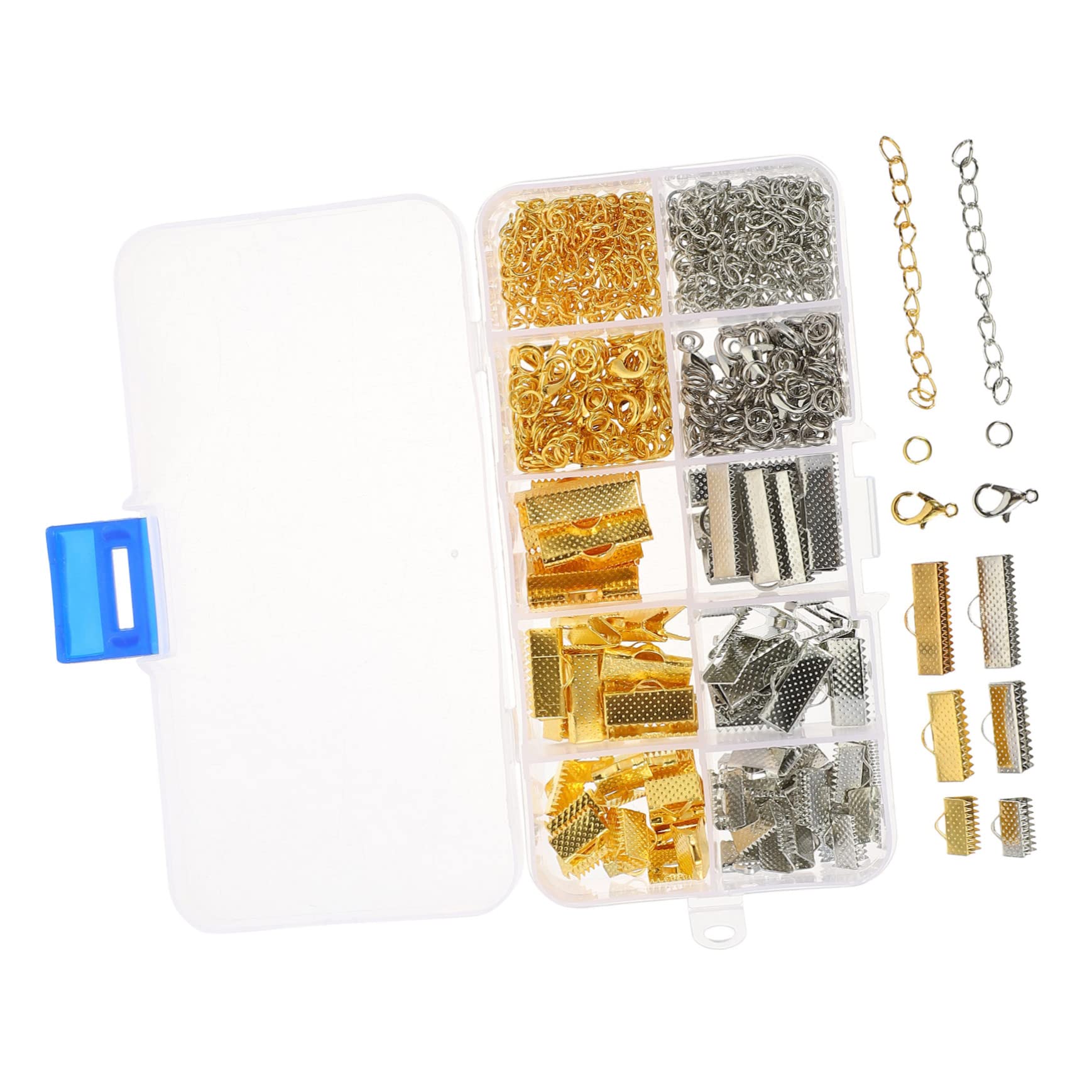 SHINEOFI Schmuckset Mit Lobster Claps Verlängerungsketten Und Klemmen Teiliges Für Und Armbänder Für Kreative Bastelprojekte Und Schmuckgestaltungen