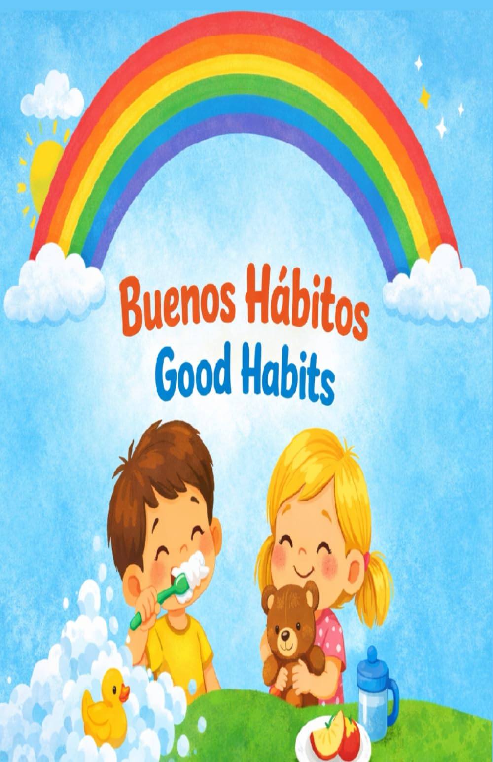 BUENOS HÁBITOS. GOOD HABITS: Rutinas diarias ilustradas bilingües en español e inglés
