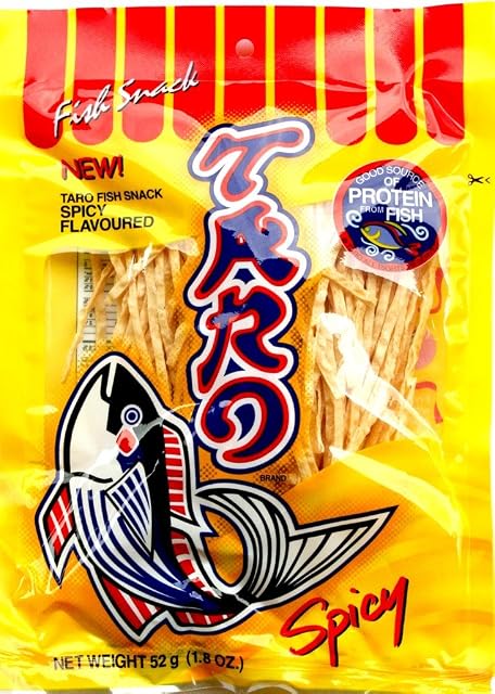 Taro Brand Fish Snack (Spicy Flavour) 52g