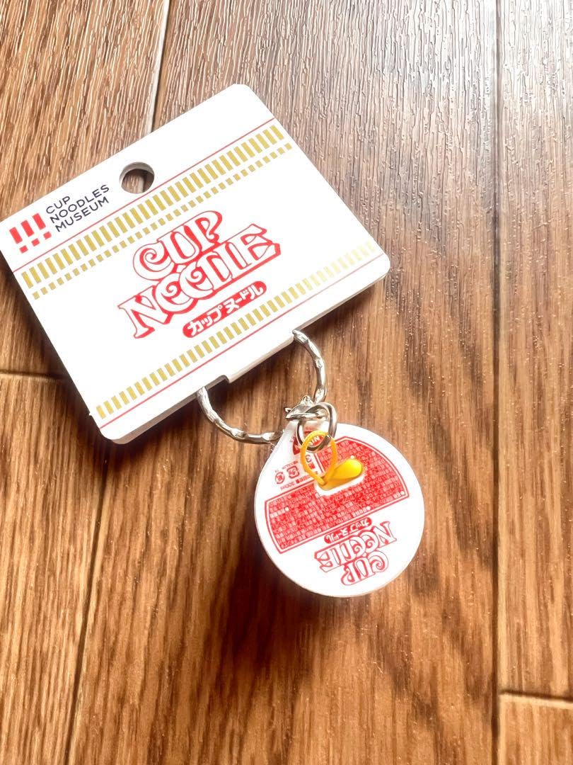NISSIN カップヌードル キーホルダー 味噌　坦々　2個セット　ガチャ チキンラーメンとカップヌードル🍜 カップヌードルミュージアム