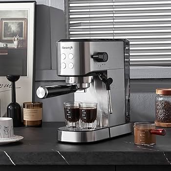 Amazon | Aeomjk Espresso Machineコーヒーメーカー, 20 Bar
