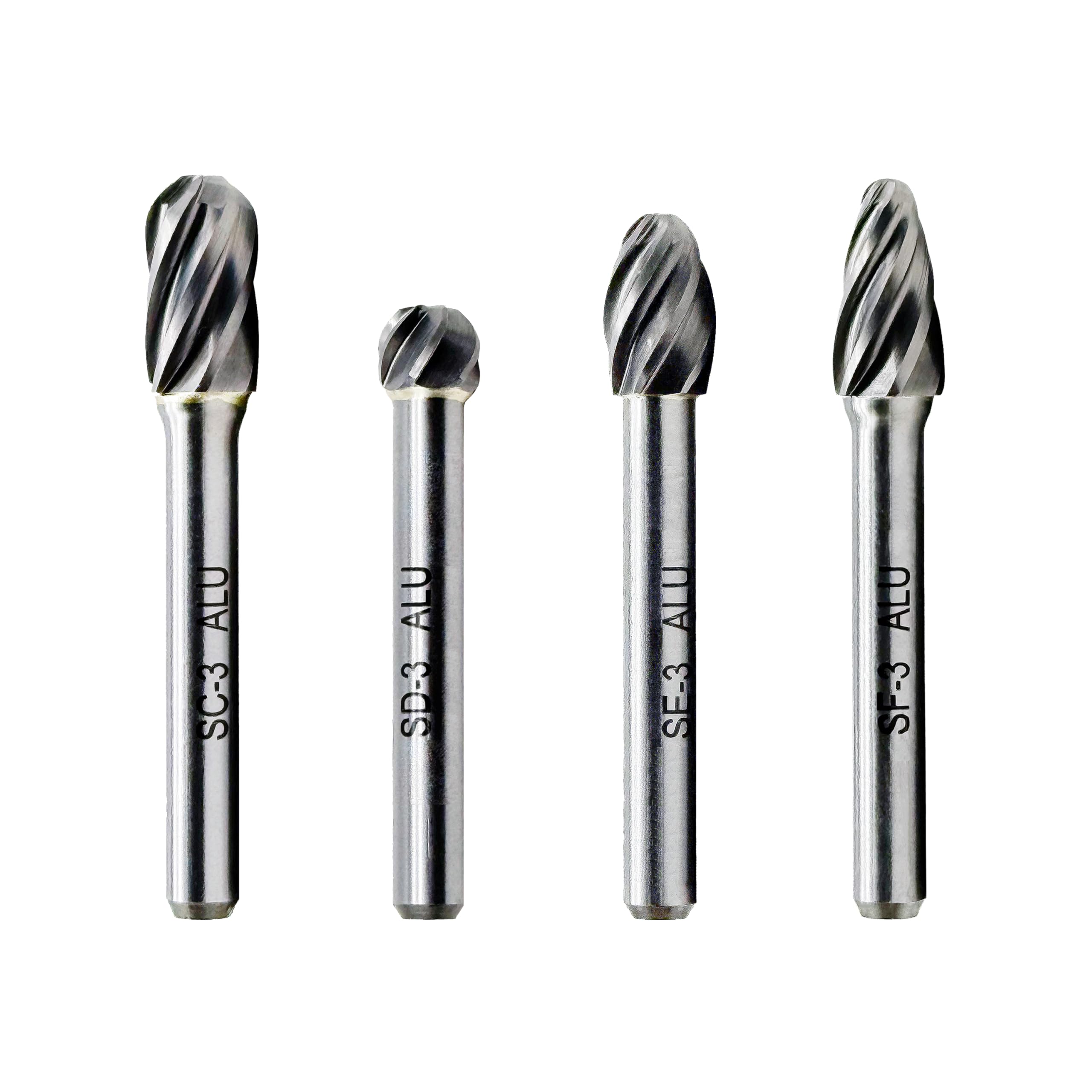 LU&MN SF-3 Aluminum Cutting Burr, 1/4" Shank, 3/8" Head, 1 Pc — Amazon image 6