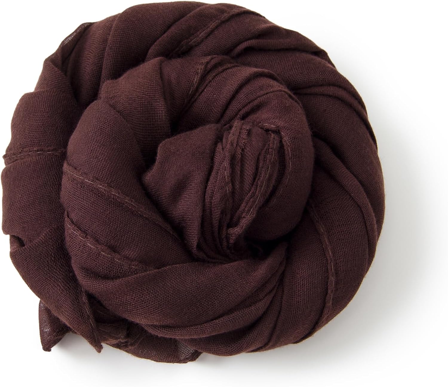 Men's Oversized Voile Scarf 35"x71" (90x180 cm) - Lightweight Breathable, Urban Style Neck Warmer | Gift Packaging Included - Image 4