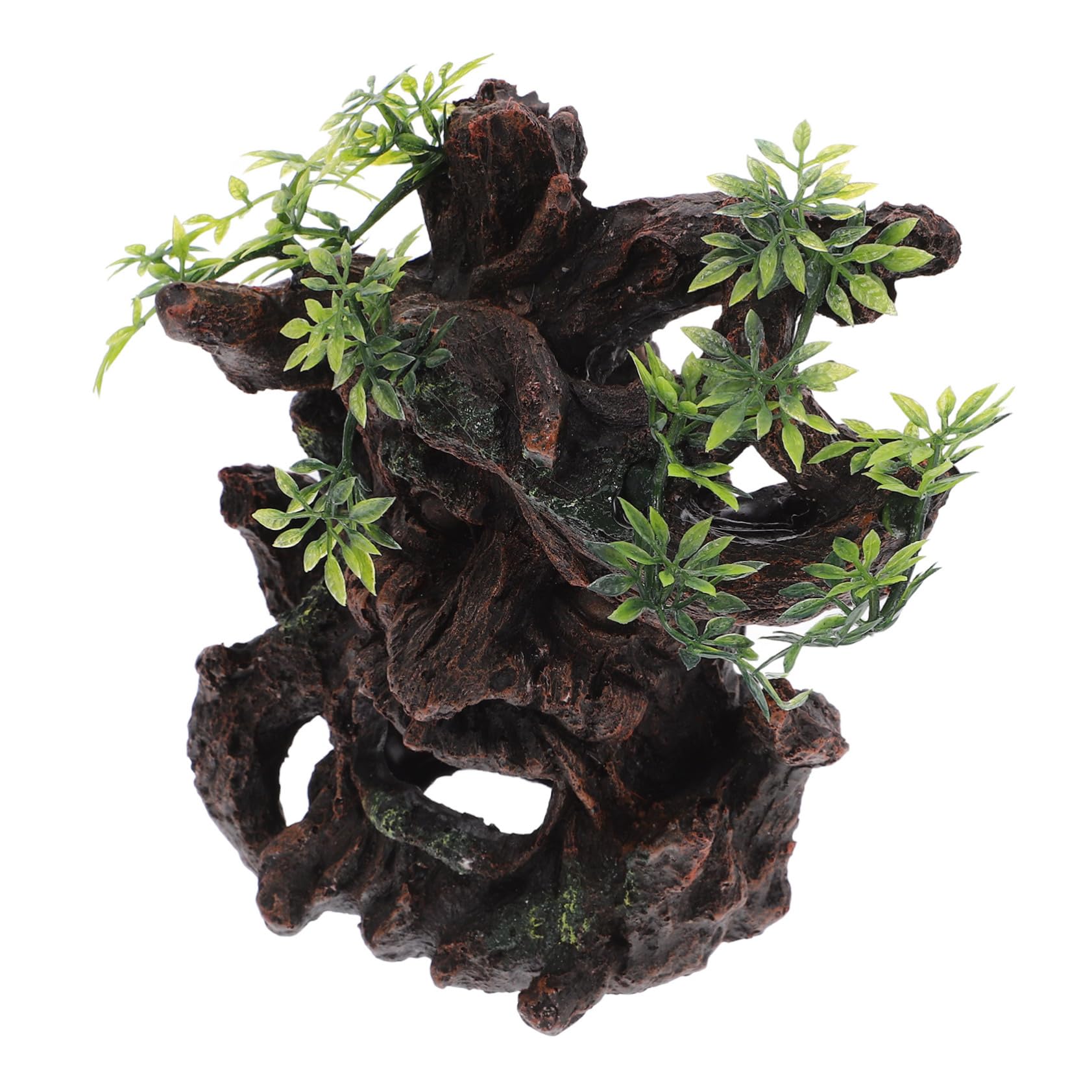 Toddmomy 2pezzi Per Gamberetti Decorazione Stump Per Nascondiglio Per e Rettili Accessorio Per Acquari e Terrari Design Realistico e