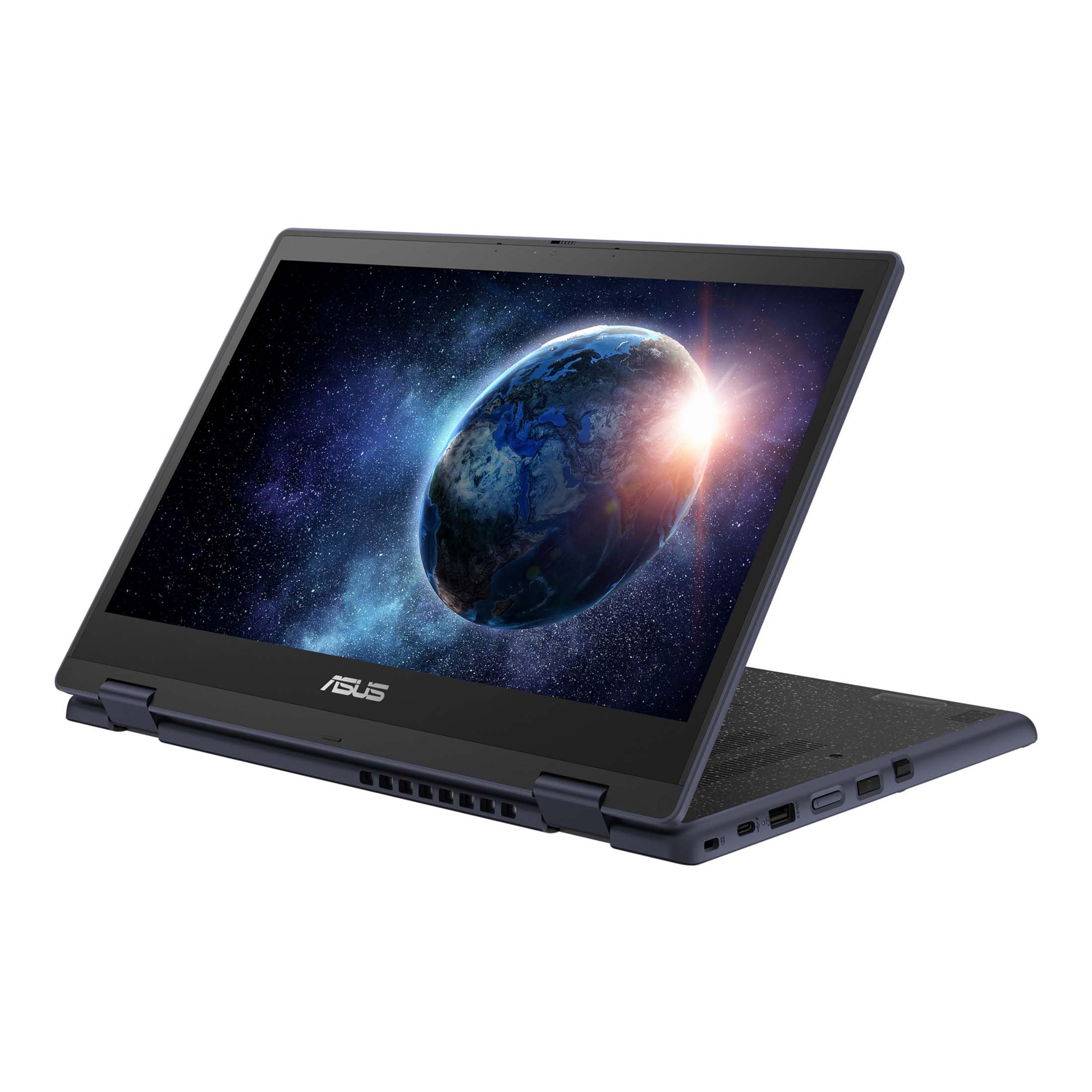 ASUS ExpertBook BR | 14" Touch | Core i3 N305 | RAM: 8GB | SSD: 1TB | Convertible in Mineral Grey | FHD | inkl. Stift | Windows 11 Pro | Office 2024 Pro | Notebooktasche