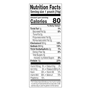 StarKist Tuna Creations Cracked Pepper with Roasted Garlic, 2.6 oz Pouch (1 Pack) Ready to Eat Wild Caught Tuna, 15g Protein Per Serving, Gluten Free, Soy Free, Perfect for Salads, Meals and Snacks