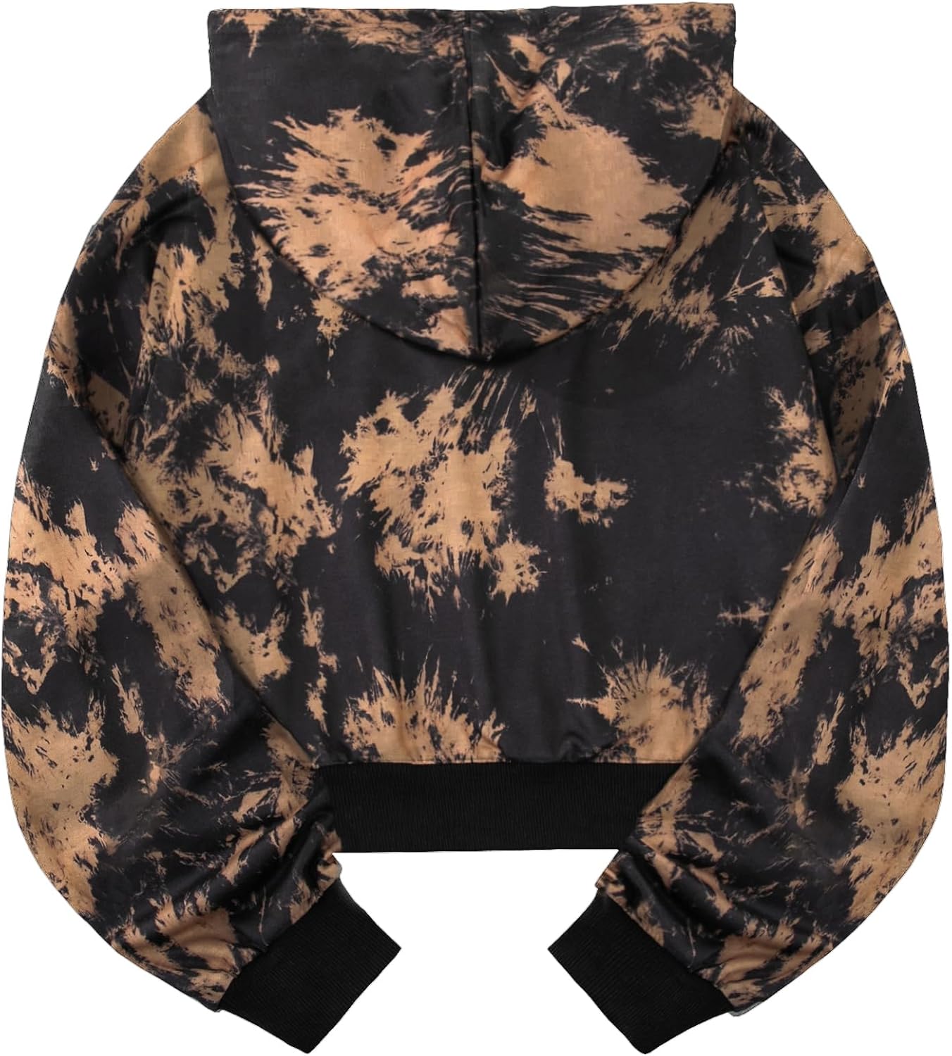 Remidoo Women Graphic Hoodies Cropped Hoodie Pullover Long Sleeve Sweatshirt - Image 3