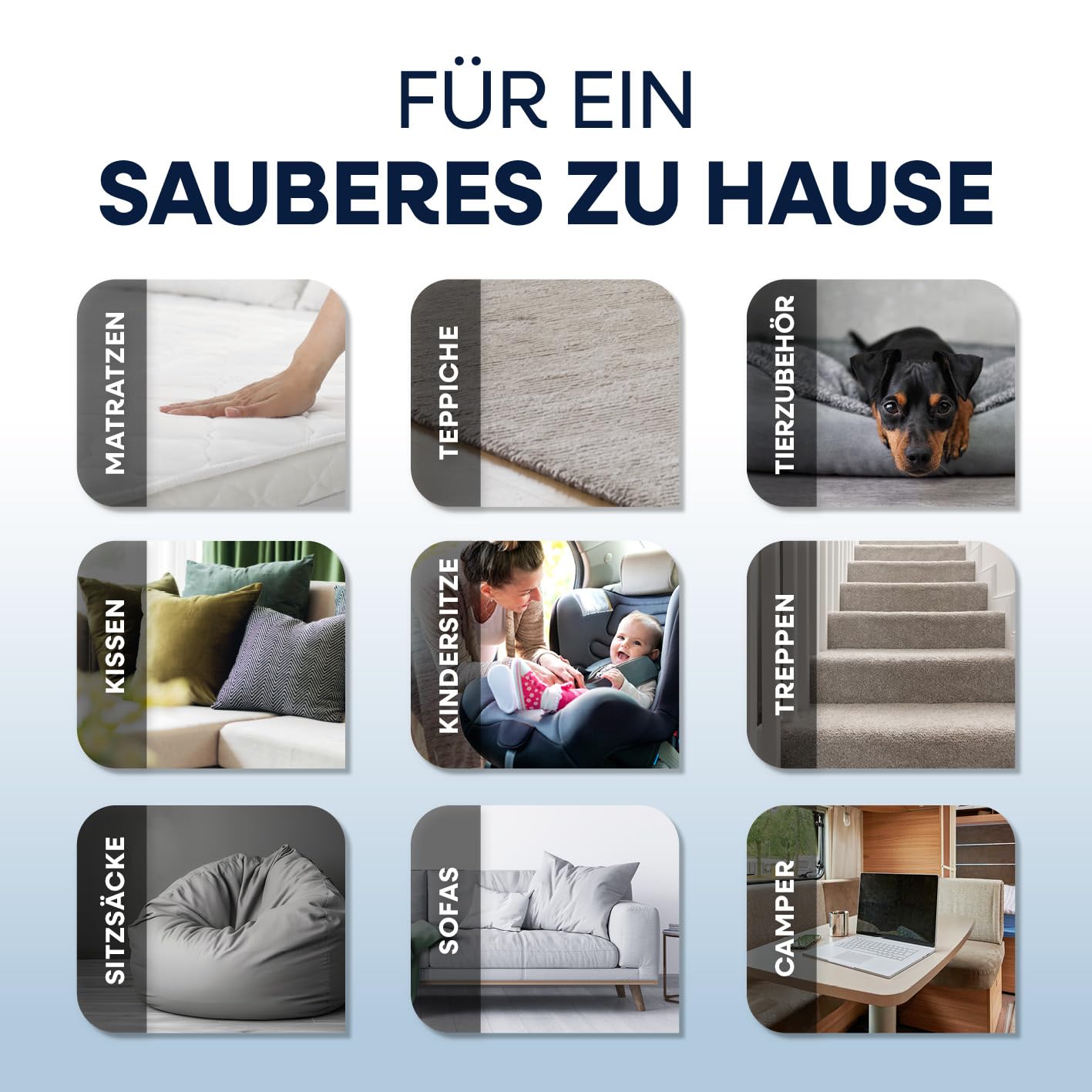 CLEANmaxx Kompakt Polsterreiniger Gerät 330W – Bild 4