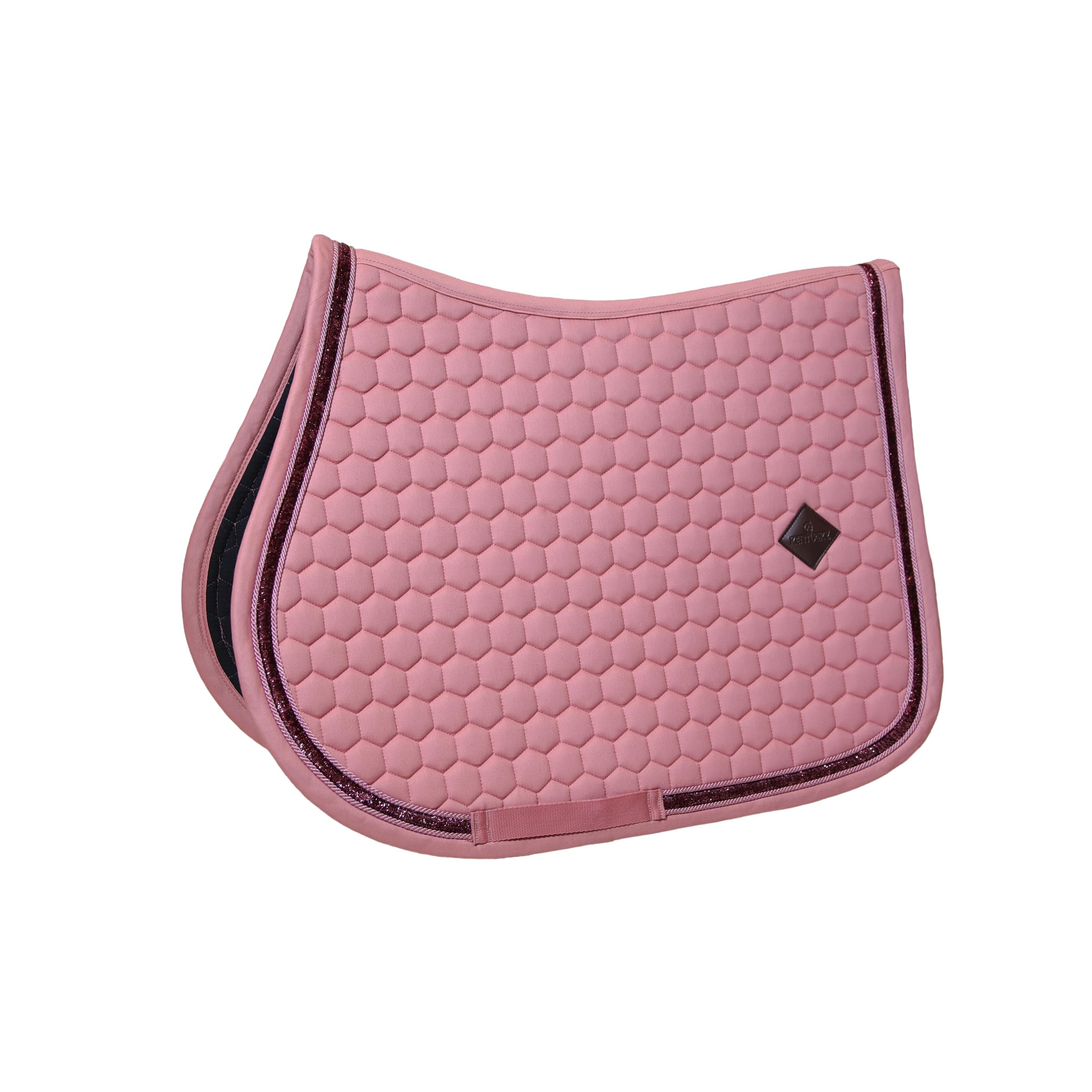 Tapis jumping fuchsia glitter pour briller lors de vos concours hippiques
