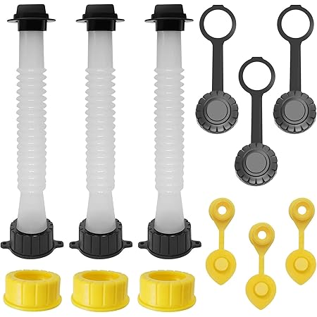 Amazon Com A Gas Can Spout Kit Super Long Very Flexible Universal Spout With Tons Of Accessories 3 Long 2 Expandable Automotive