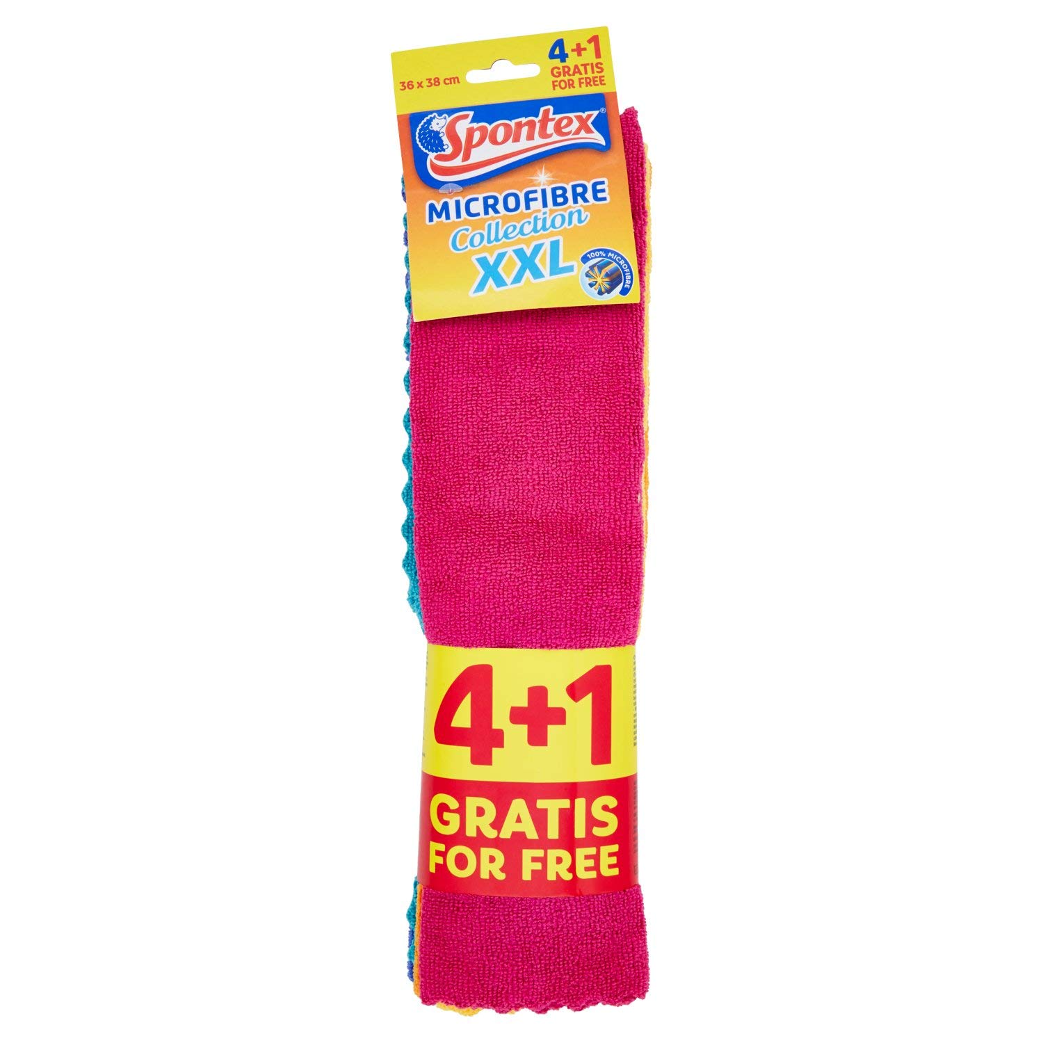 SpontexSpontex Cloth Microfiber Econ 4+1U 30 g