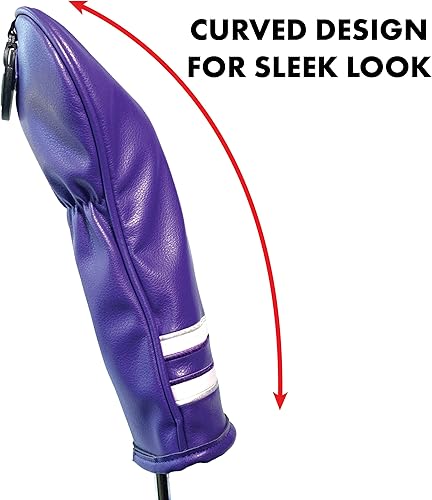 Vista 3 de Team Golf NCAA Team Golf NCAA - Cubierta de calle vintage (impresa), se adapta a todos los clubes Fairway, híbridos y utilitarios