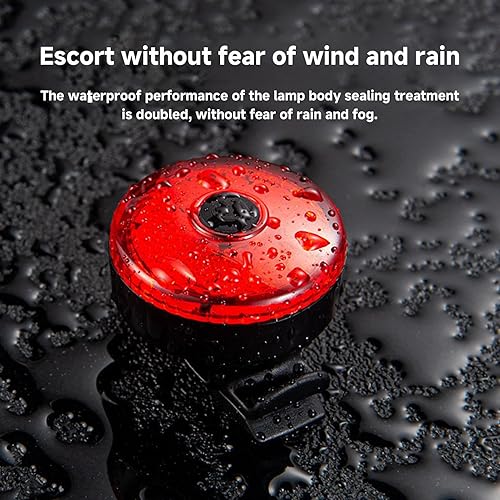 Miniatura 2 de Juego de luces de bicicleta recargables  Mini luz trasera para bicicleta  Linternas LED delanteras y traseras  Combo de faro brillante y lámpara