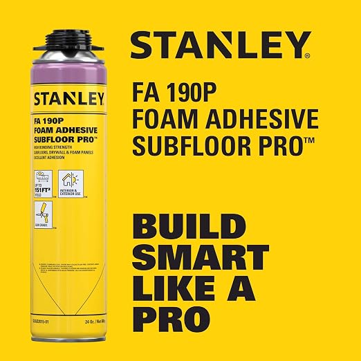 Adhesivo de Poliuretano Expandible Stanley FA190P 12 Pack miniatura 2