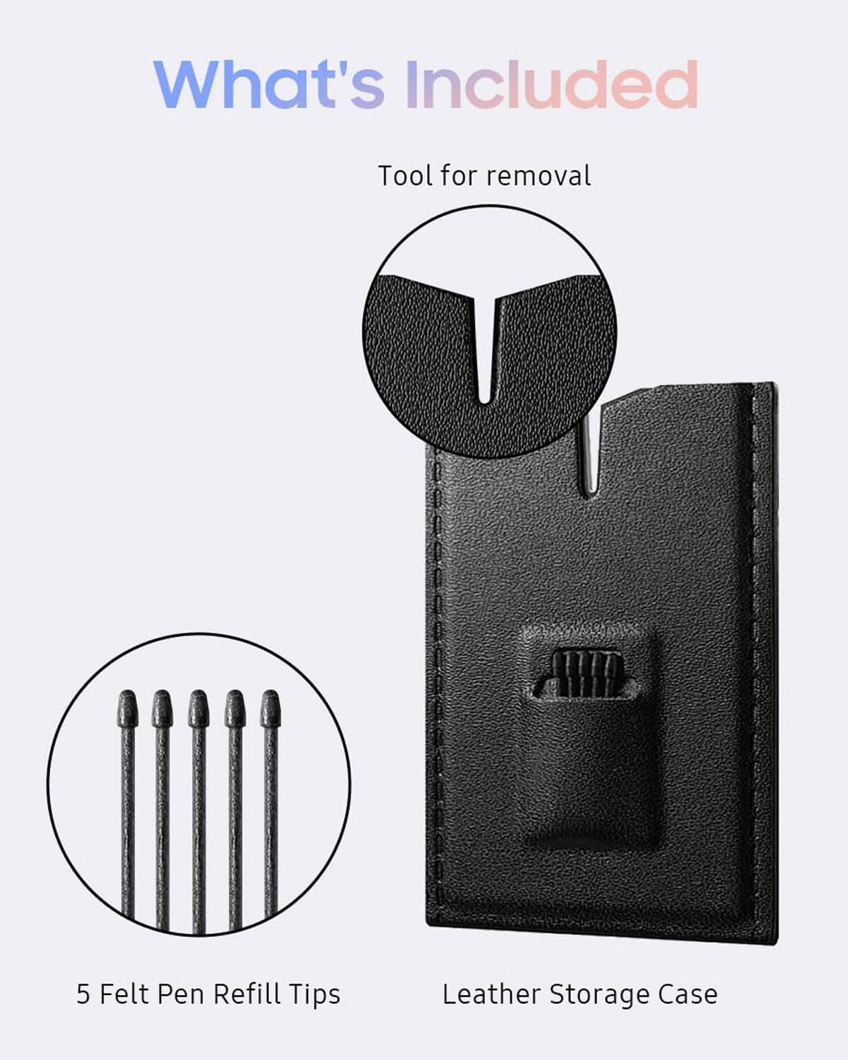 iflytek AINOTE Air 2 Note-Taking Tablet Pen Refills-5Pcs, Writing Tablet Pen Tips for iFLYTEK Stylus Pen - Image 5