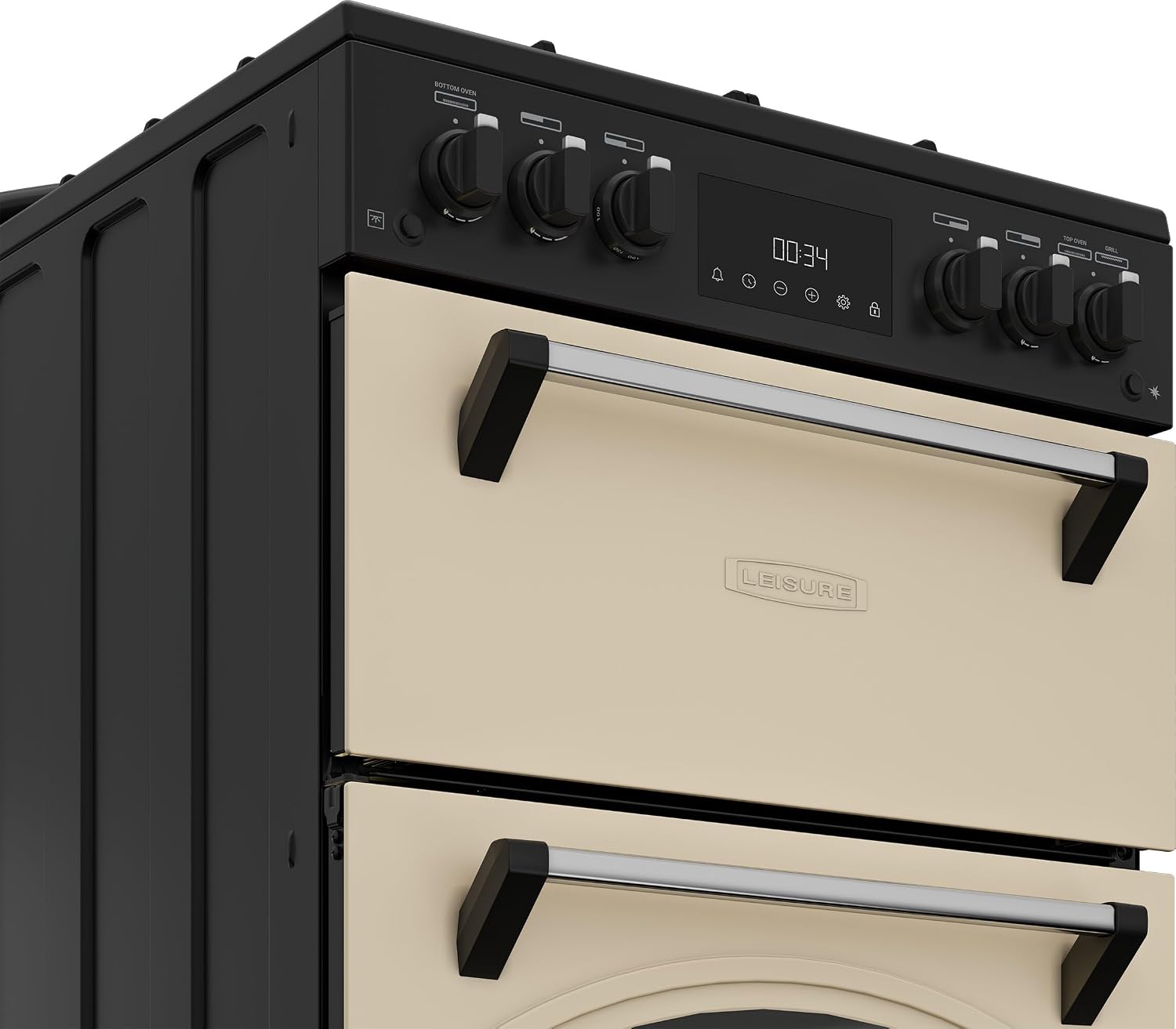 Leisure CLB60GCC 60cm Wide Classic Range Style Gas Cooker - Cream - A+ Rated, H90 x W60 x D60 (cm) - Image 3