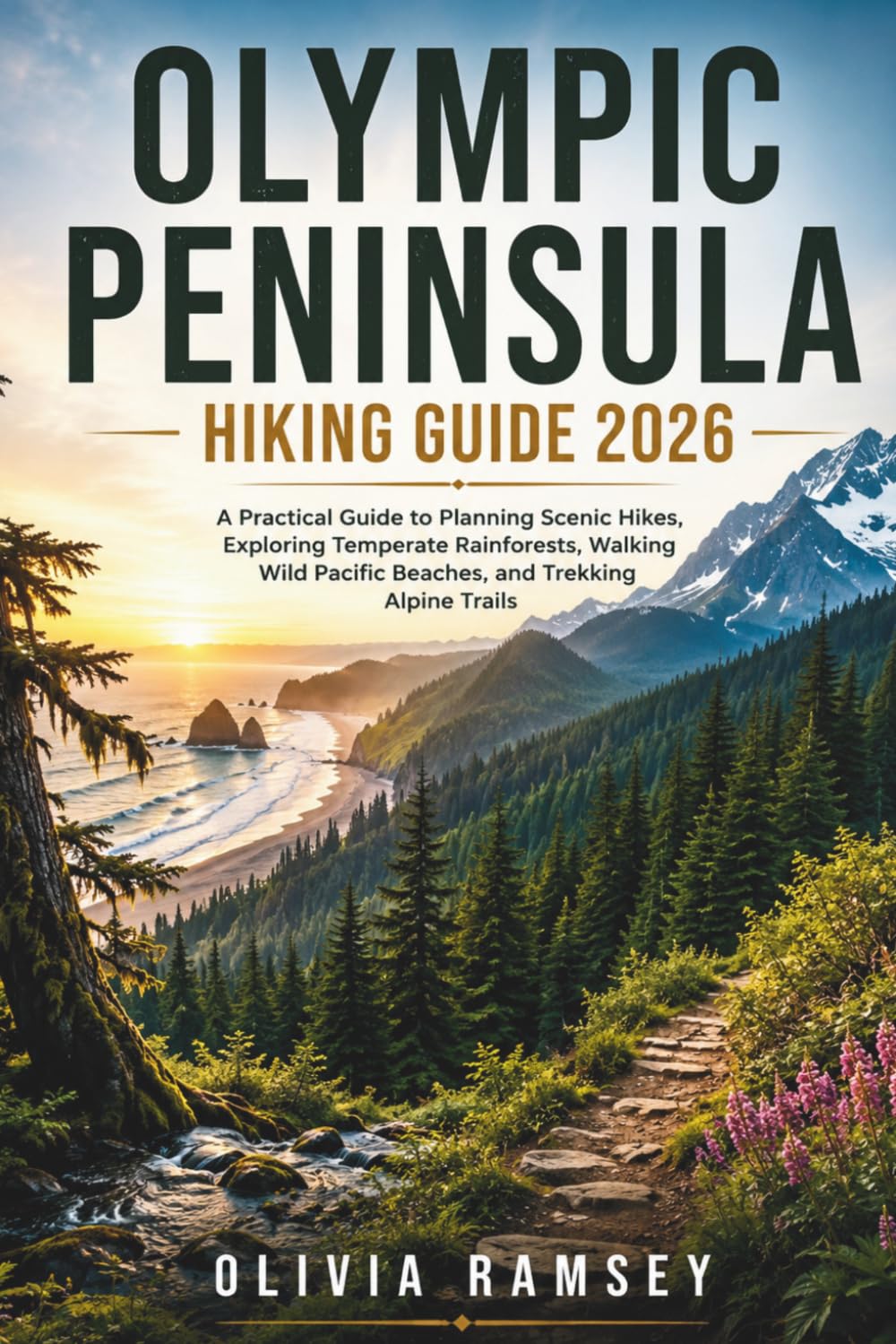 OLYMPIC PENINSULA HIKING GUIDE 2026: A Practical Guide to Planning Scenic Hikes, Exploring Temperate Rainforests, Walking Wild Pacific Beaches, and Trekking Alpine Trails