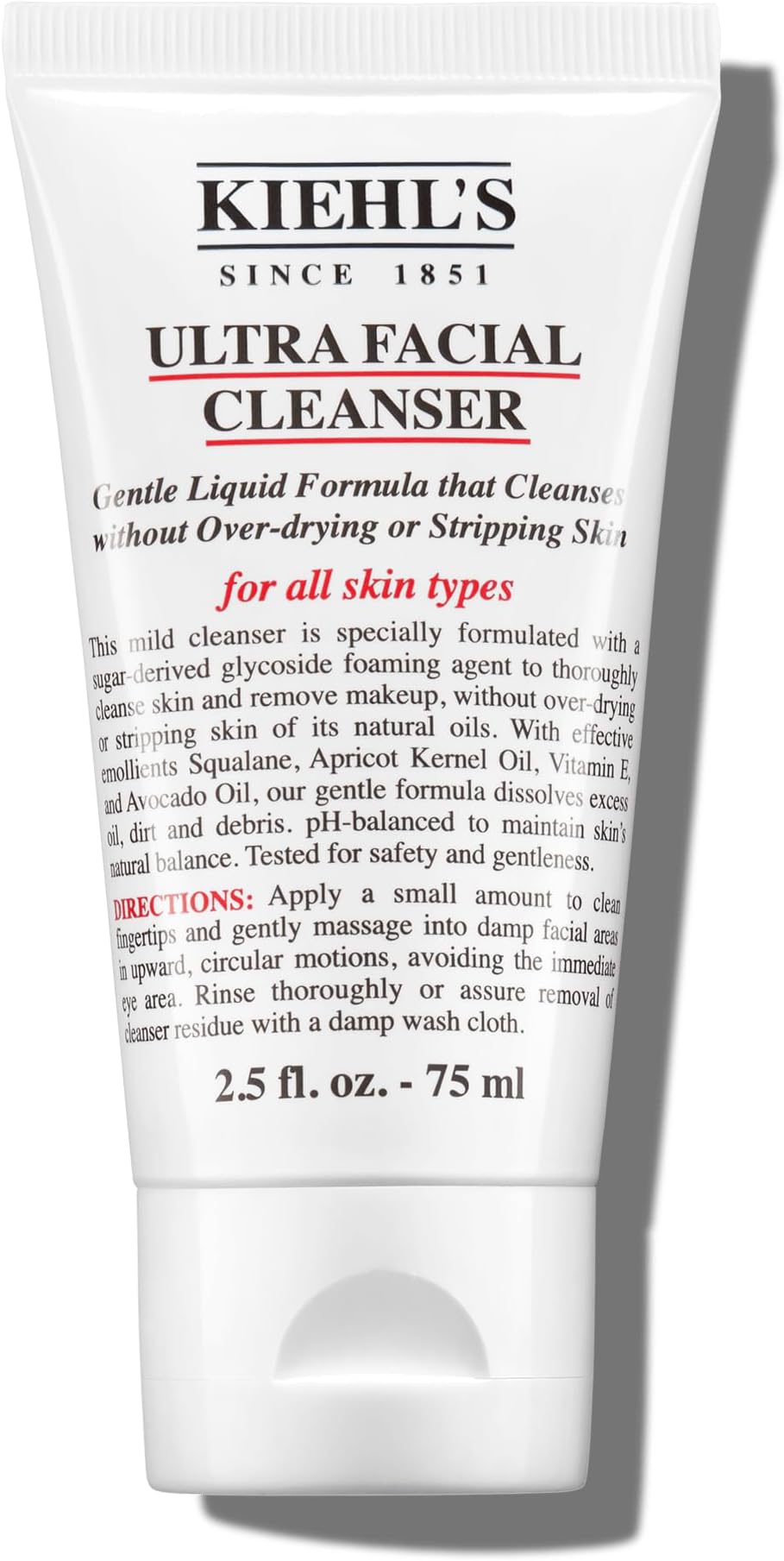 Amazon.com : Ultra Facial Cleanser By Kiehl'S for Unisex, 5 Ounce ...