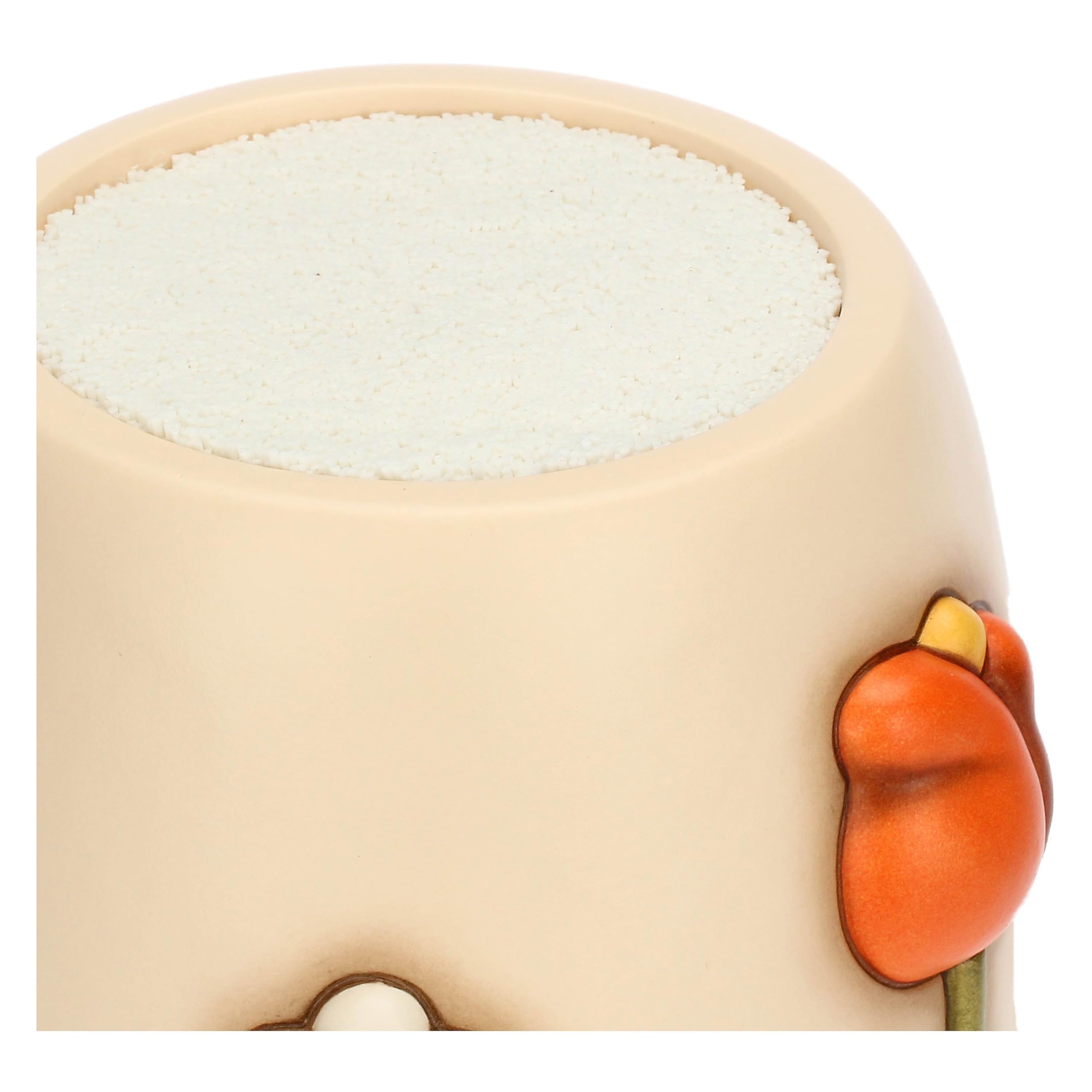 THUN, Porta Coltelli In Ceramica, Collezione Happy Country, Ideale per la tua Cucina, Accessori per Casa, 15,8 x 14,9 x 17,6 cm