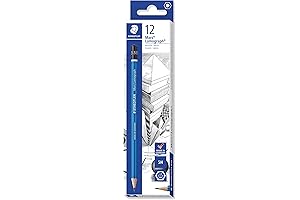 Staedtler Mars Lumograph 5H Graphite Drawing Pencils