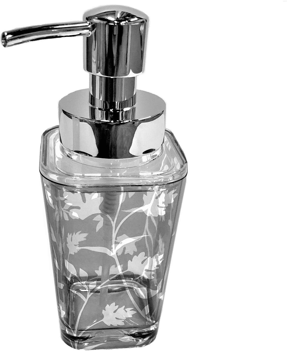 Senko 64557 New Silhouette Mousse Bottle Dispenser, Capacity: Approx. 9.2 fl oz (260 ml), Clear Gray
