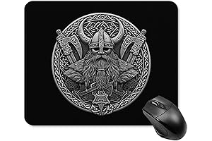 Fierce Viking Mouse Pad: Enhance Your Gaming Prowess