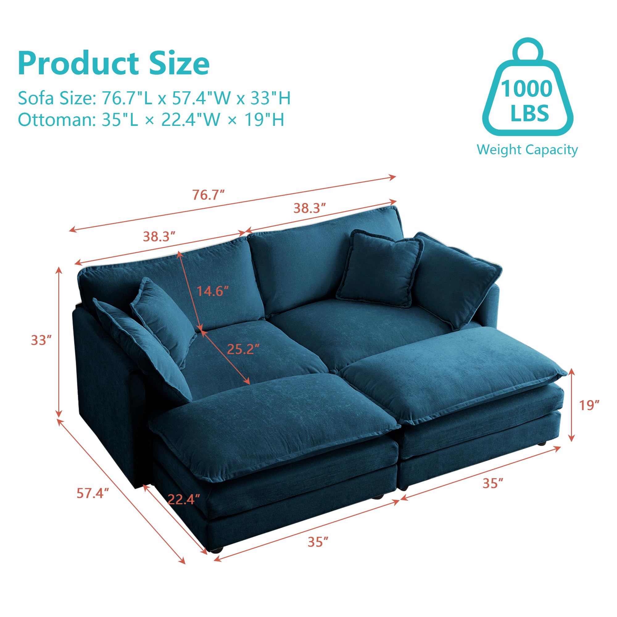 sieve unit sofa オットマン SIEVE rect unit sofa オットマンタイプ