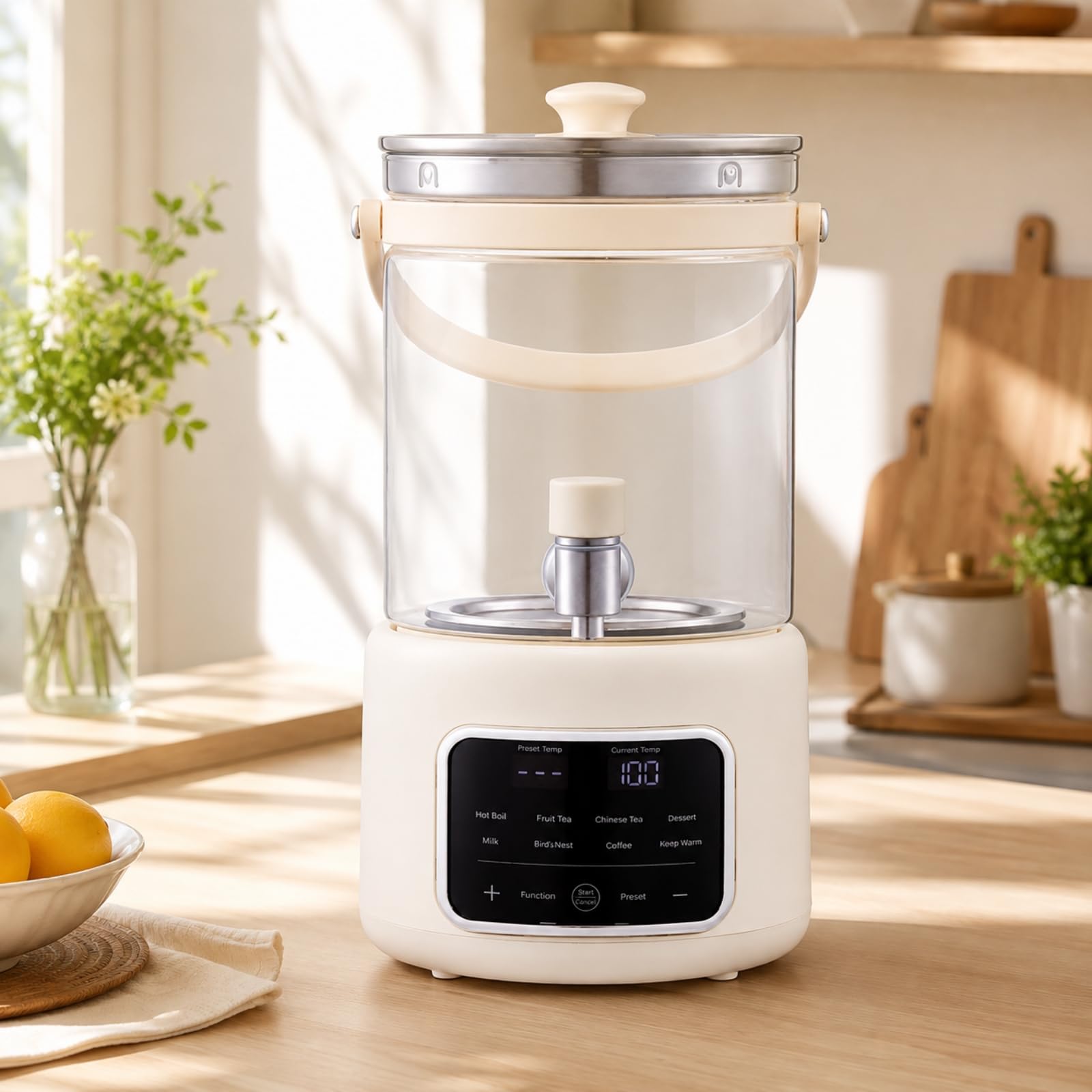 Bollit Salute Elettrico da 3 Liters Dispenser di Calda Istantanea Digitale Teiera Elettrica per