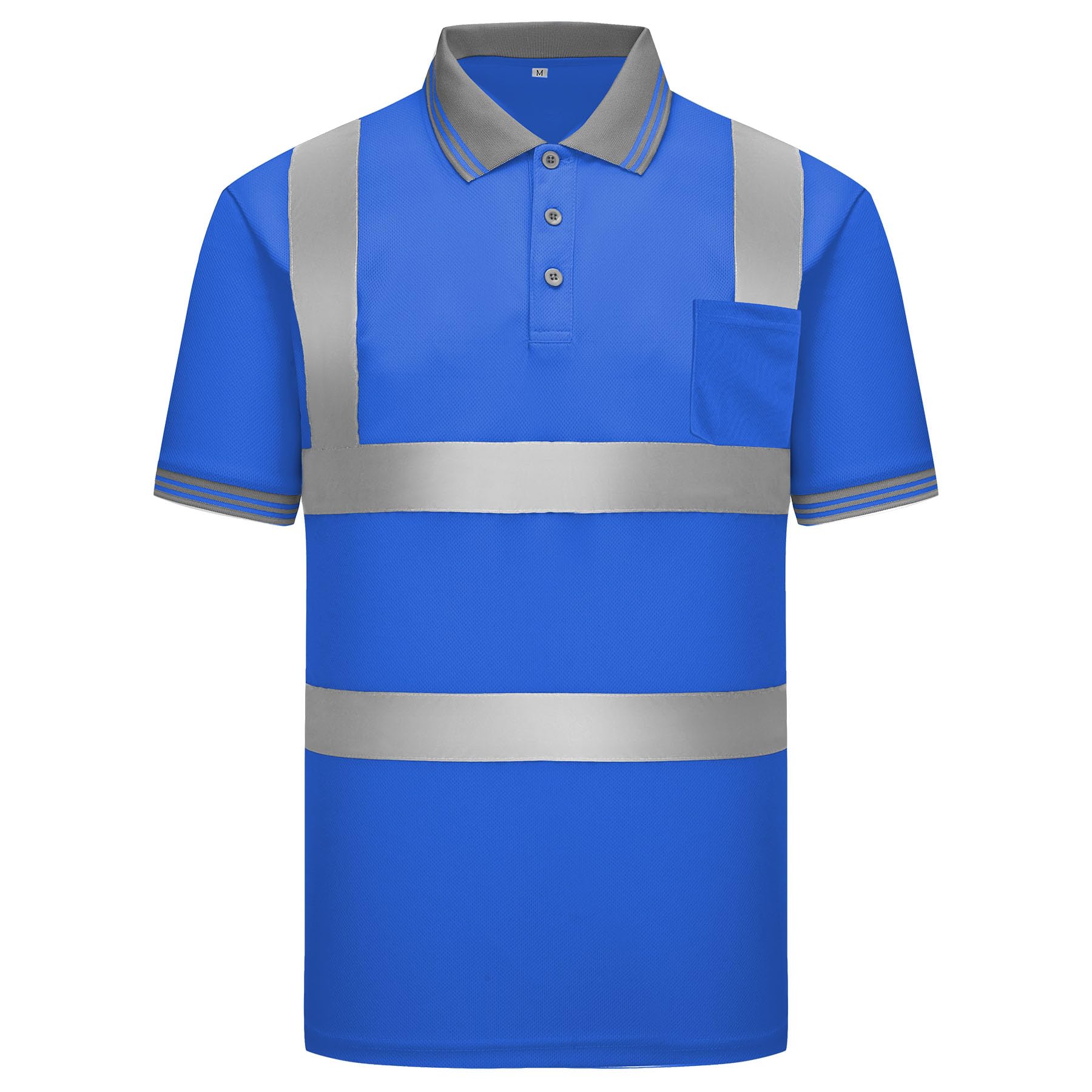 Breathable Safety Shirt High Visibility Shirt Class 2 ANSI Standard Customized T Shirt Quick Dry Work Wear