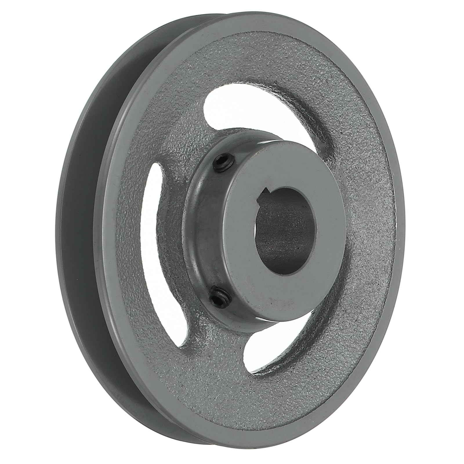 uxcell BK60-5/8 V-Belt Sheave 5/8"Bore 5.75"OD Single Groove Web Sheave Bored-to-Size Sheave, Cast Iron, Belt Section for 3L or B Belt — Amazon image 19