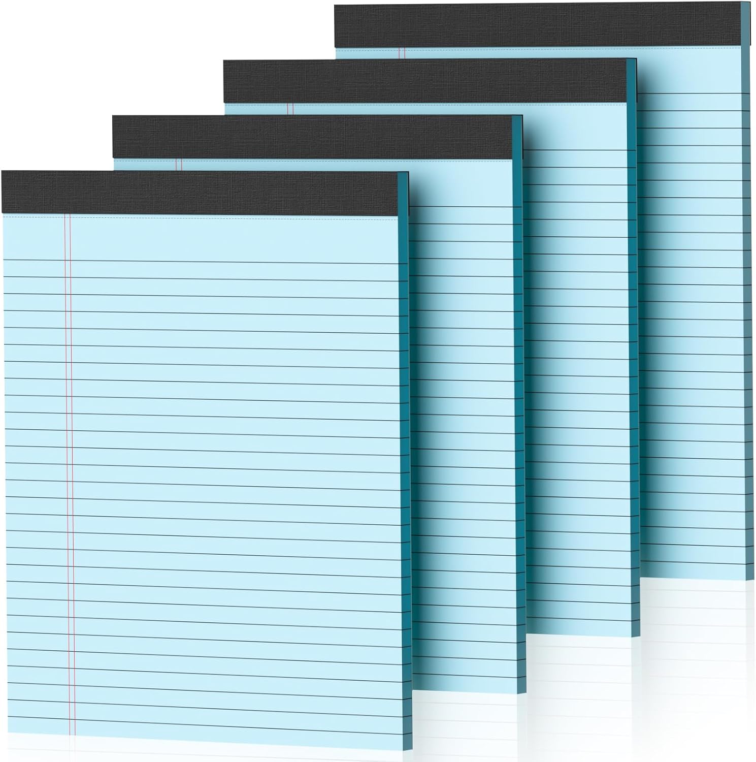 Single Ruled Paper Pad Amazon.com : 4 Pack Blue Legal Pads 8.5 x 11 Blue Note Pads 8.5 x 11 ...