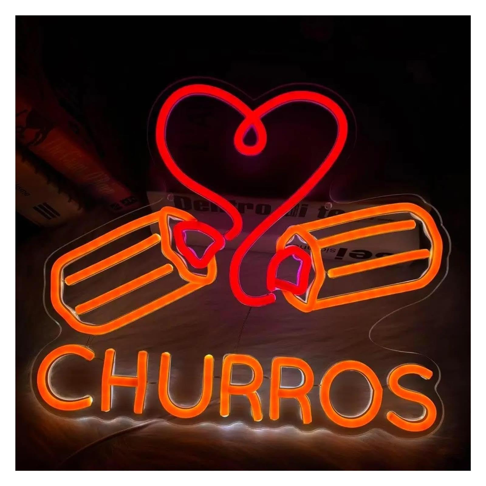 Insegna al Neon Insegna Al Neon Churros