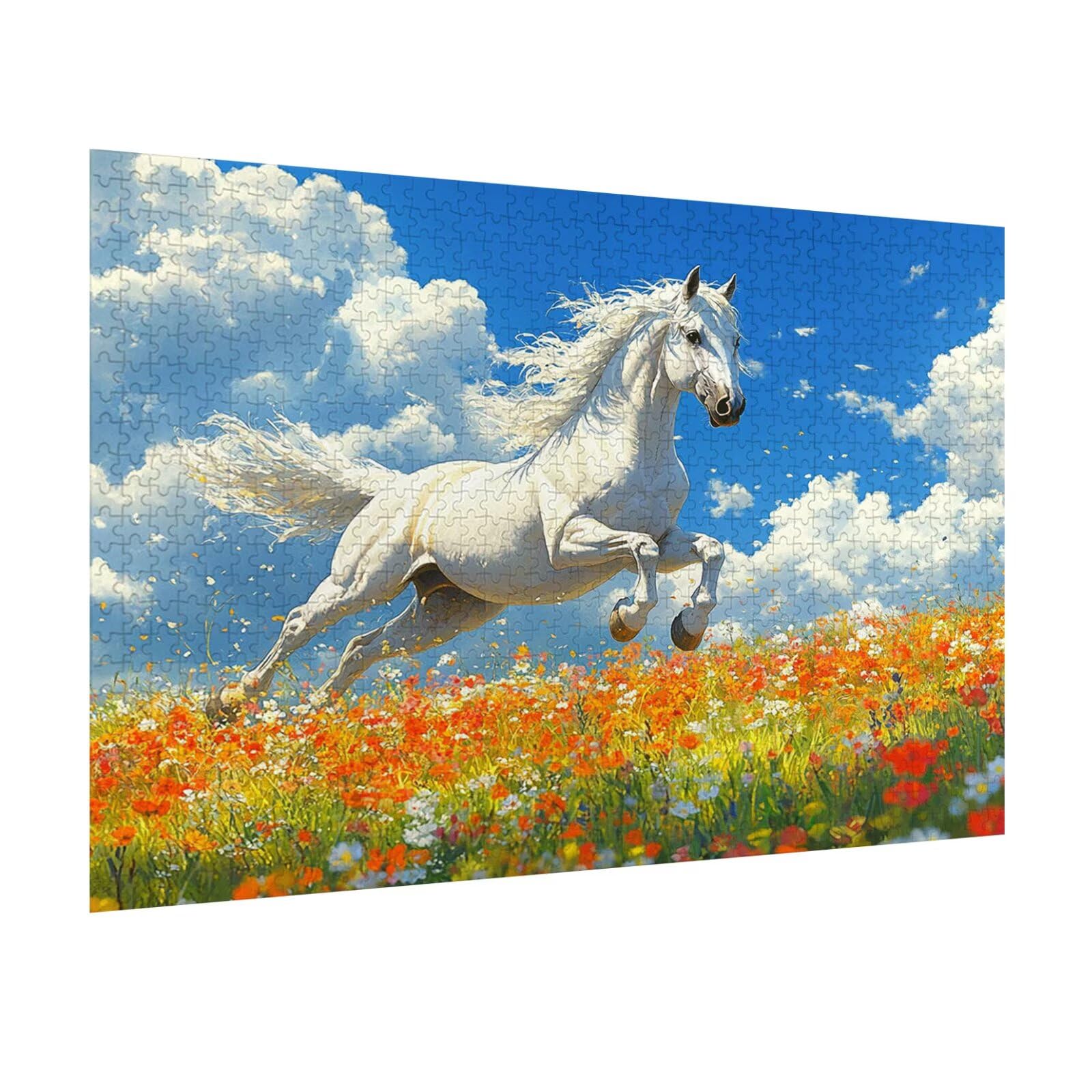 Puzzle 4000 Teile Pferd Herausforderndes Klassische Puzzles, n-471