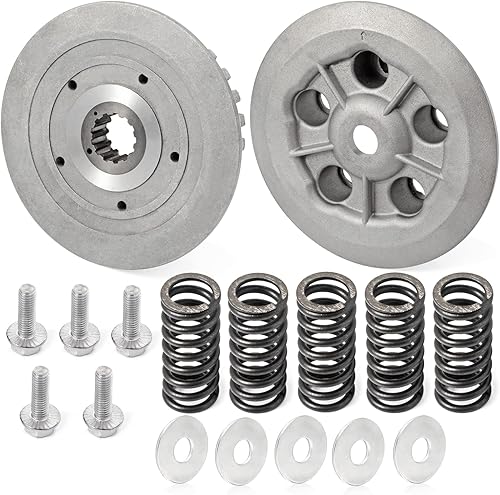 Miniatura 3 de Kit de cubo interior central de embrague y placa de presión exterior y resortes resistentes para Yamaha Raptor 660 660R YFM660R 2001 2002 2003 2004