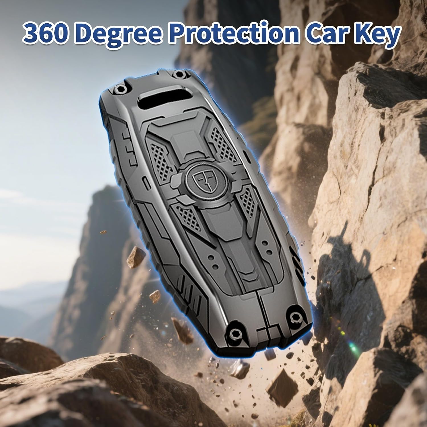 Key Fob Cover Case for Nissan Rogue Sentra Pathfinder Versa Accessories (Model-B)