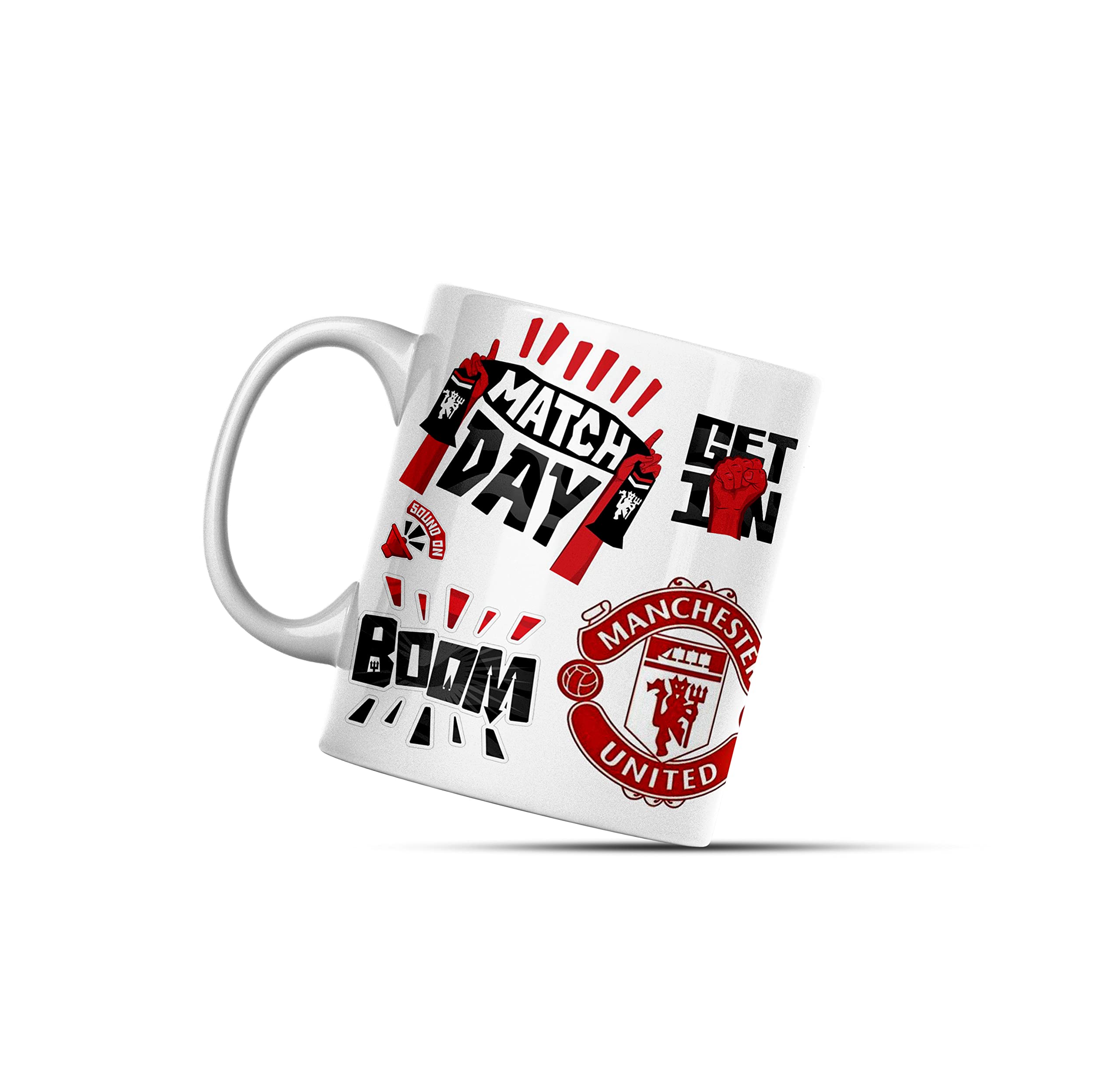 Man United FC Design Coffee Mug for United Fans 11 Oz (MU-1)