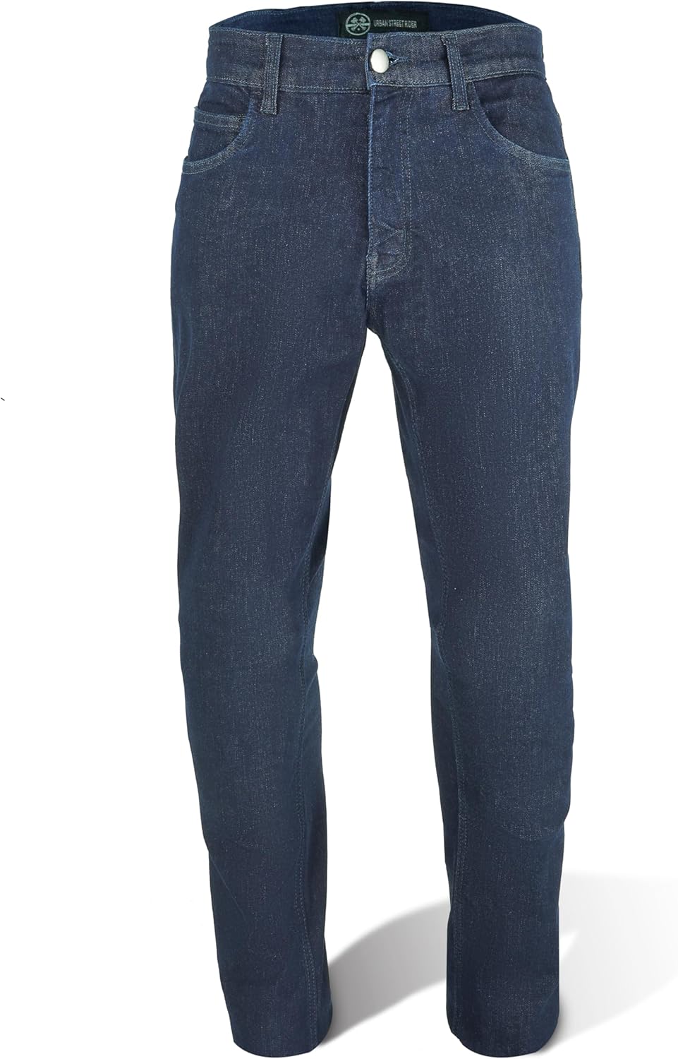 Motorcycle Riding Jeans for Men Aramid Fiber Armored Motorcycle Pant with Inside Pockets for CE Approved Hip & Knee Armors