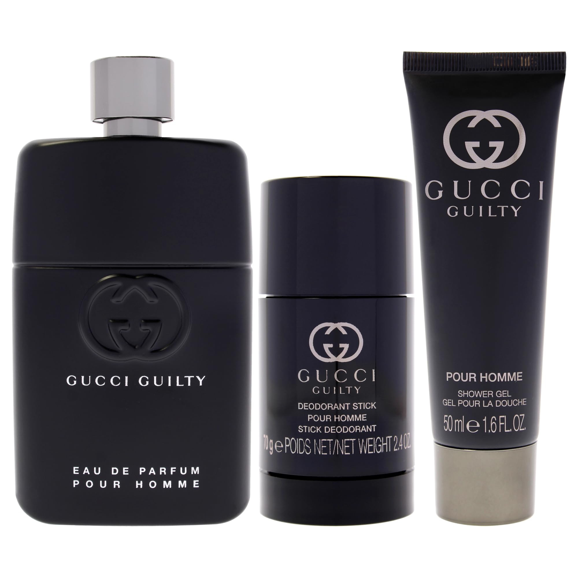 Gucci Gucci Guilty 3oz EDP Spray, 2.4oz Deodorant Stick, 1.6oz