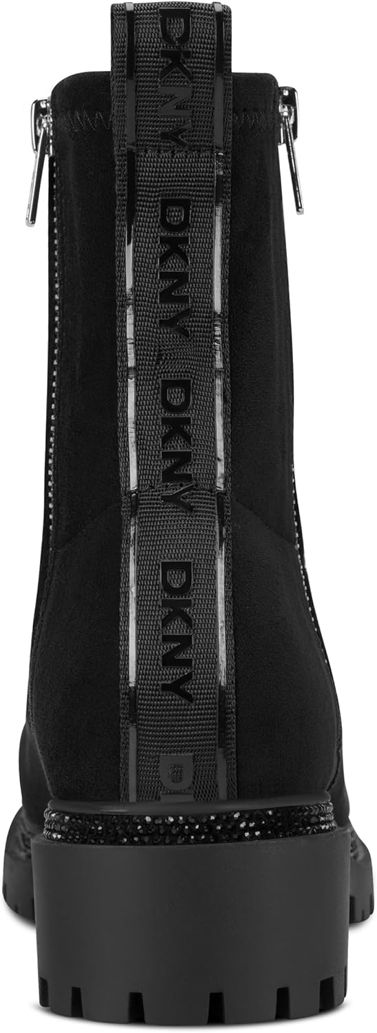 DKNY Women's Roscoe Lug Sole Chelsea Boot With Side Zipper