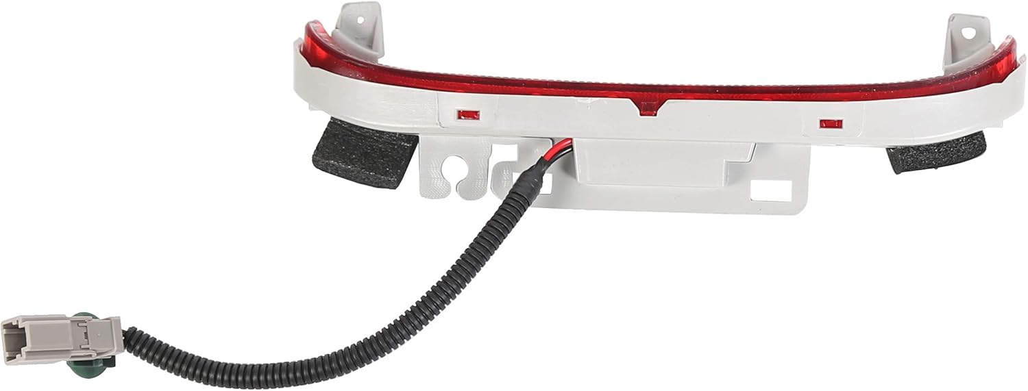 ECOTRIC LED Third 3rd Brake Light Compatible with 2006-2011 Honda Civic EX 2 Door Coupe Replacement For 34270SVAA01 High Mount Stop Lamp