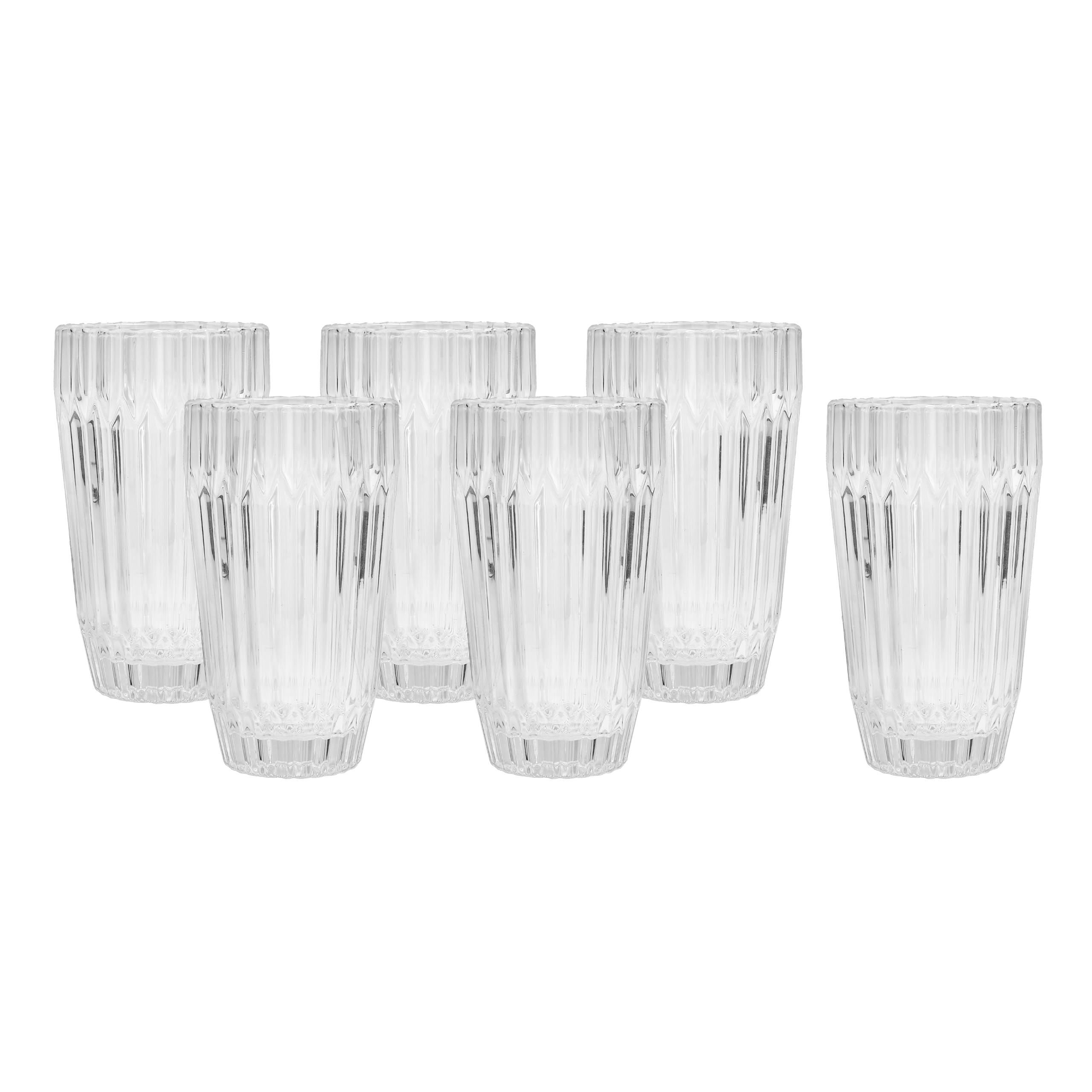 Fortessa Archie Pink Goblet Glasses - Set of 6 -21