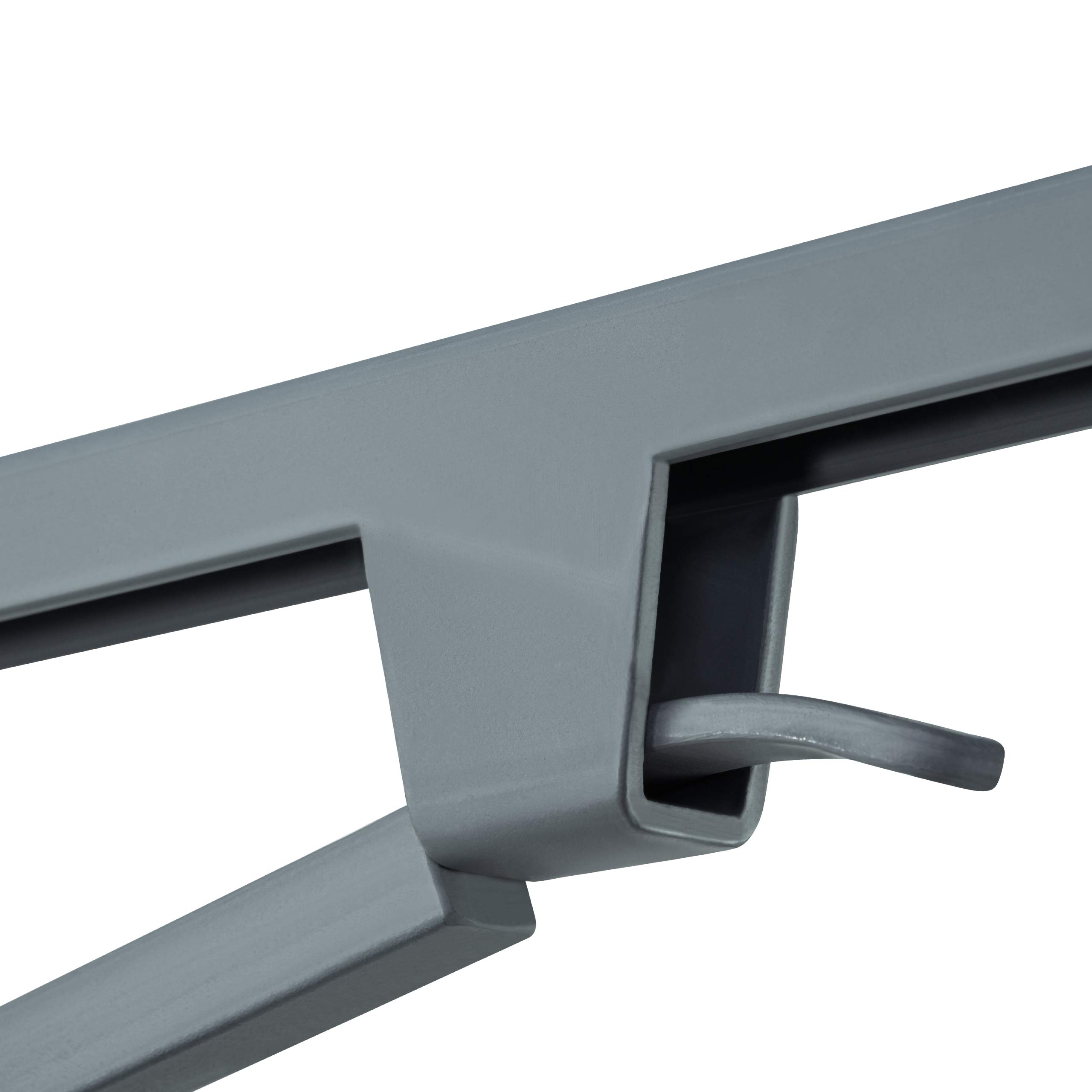 Tapa de la consola GedoTec/plegable de soporte de Zeus | 5 tamaños | De madera maciza de acero inoxidable | Capacidad de 500 kg | Made in Germany, AxBxC: 780x115x220 mm