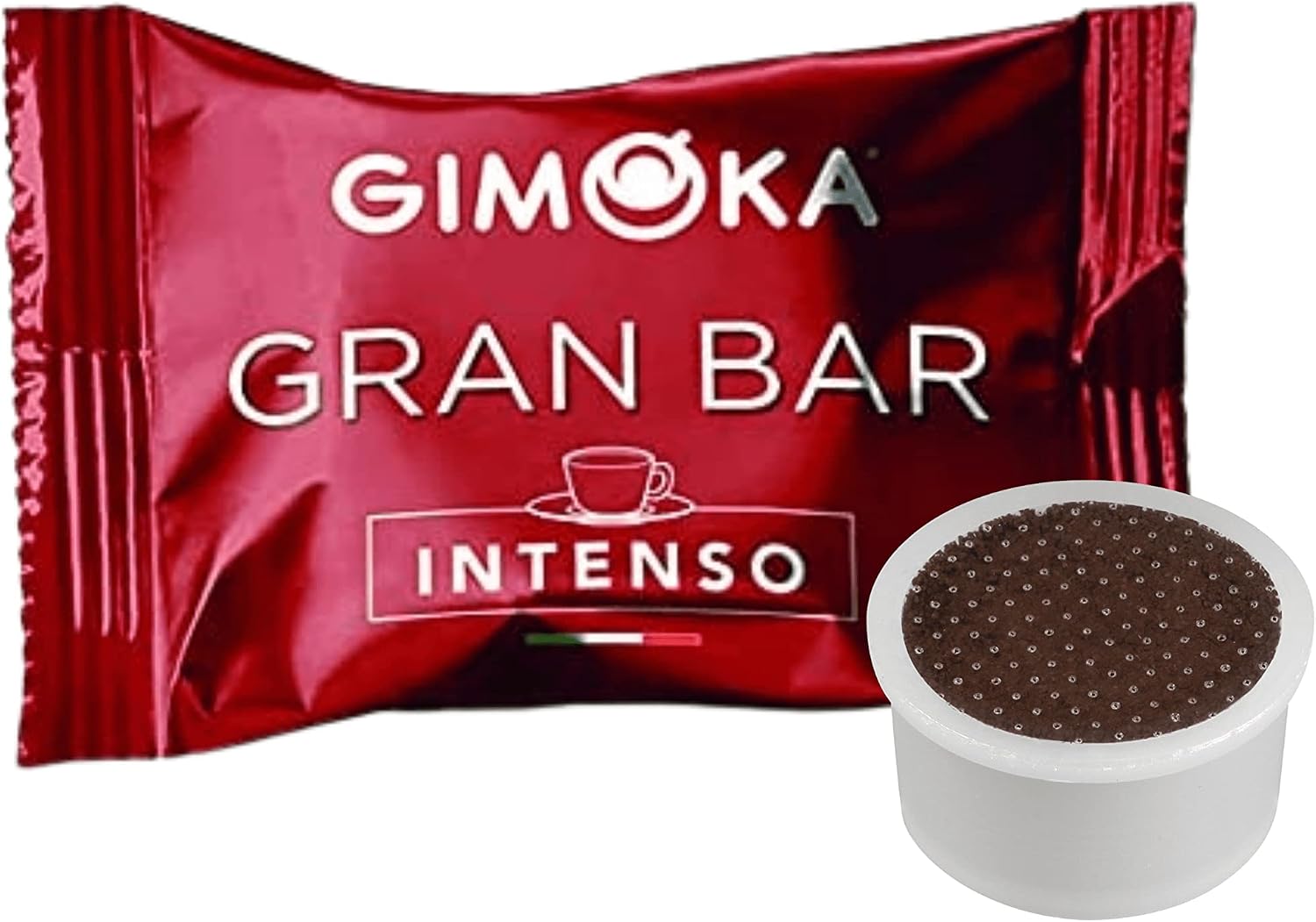 Gimoka - Compatibile Per Lavazza Espresso Point - 50 Capsule - Gusto GRAN BAR INTENSO - Intensità 8 - Made In Italy