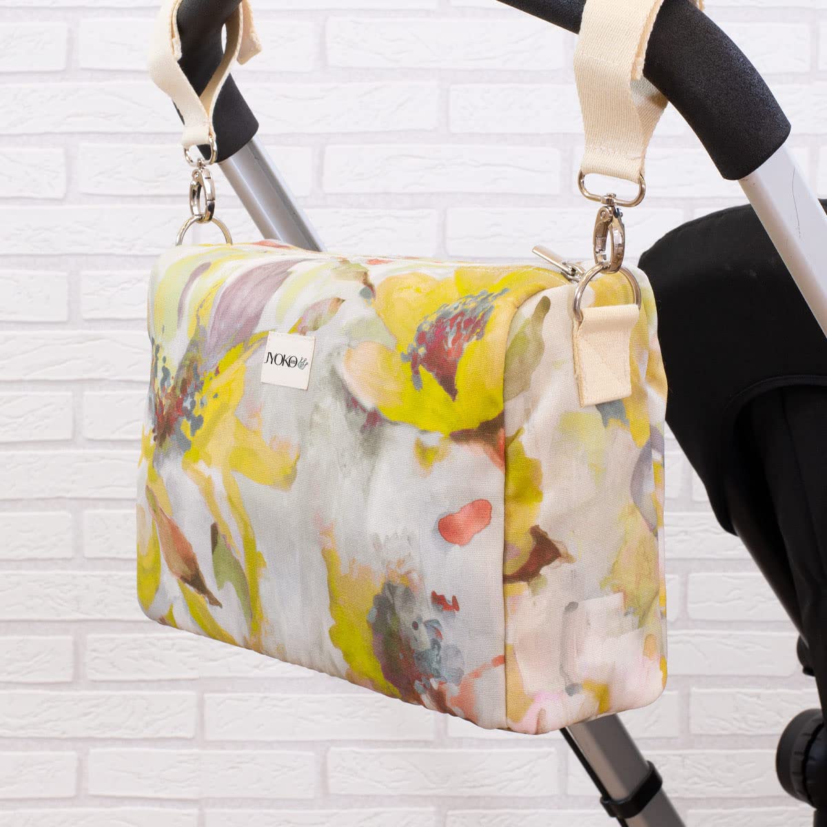 JYOKO KIDS Borsa passeggino + ancoraggio (Piccoli 30 X 20 X 10, Toscana)