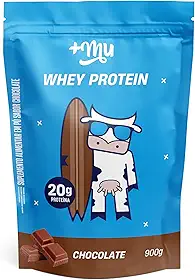 Whey Concentrado, Mais Mu, Sabor Chocolate, 20g de proteína - 900g