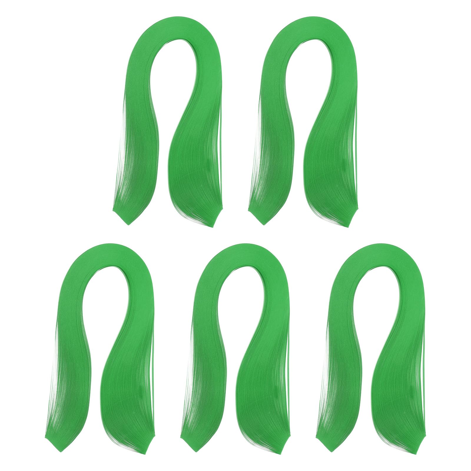 PATIKIL 600pz Strisce di Carta per Quilling 1/8"(3mm)39cm Carta per Quilling per Arte Fai-Da-Te Artigianato a Mano Natale Verde Scuro