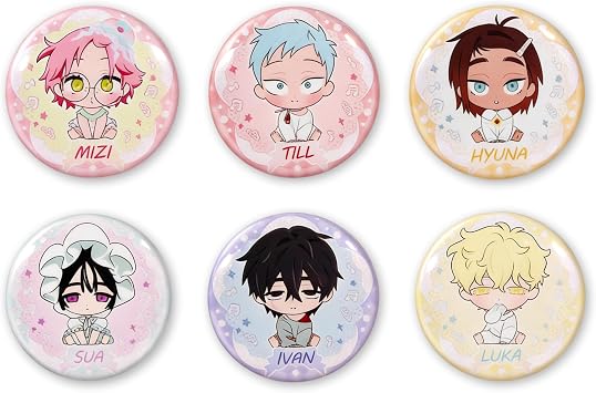 Alien Stage Baby Series Blind Box Button Pins, Officially Licensed Anime ALNST Collectible Merch for Ita Bags Single Pack, Contains One Random Character