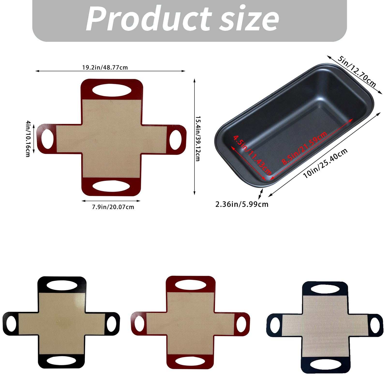 Tapis de Cuisson réutilisable pour pâtisserie avec intérieur en, détail du Cadre surélevé, Aide à la pâte à Pain pour Un Usage Domestique, Tapis de préparation de pâtisserie, Four réutilisable